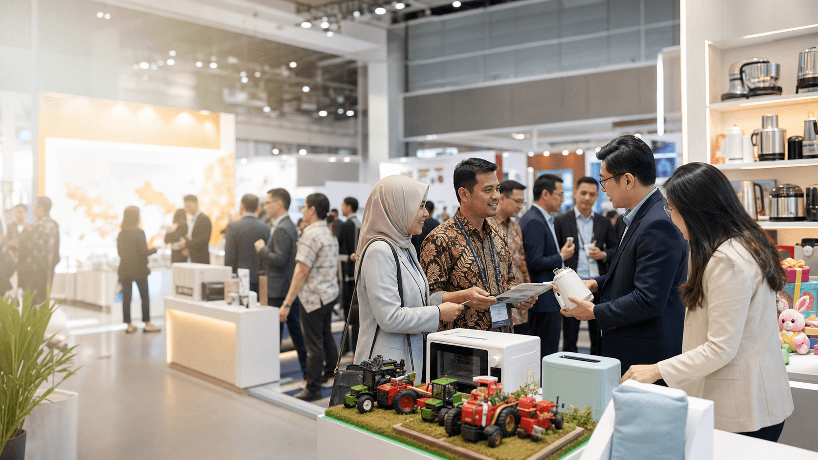 Suasana pameran dan kategori produk CIEIE 2026
